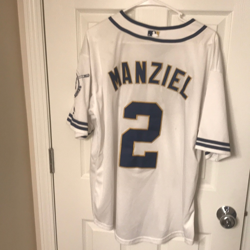 Padres Johnny manziel jersey